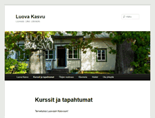 Tablet Screenshot of luovakasvu.net